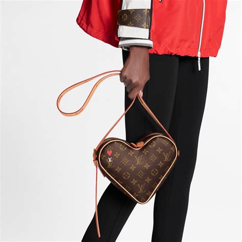 louis vuitton game on heart bag|louis vuitton heart coin purse.